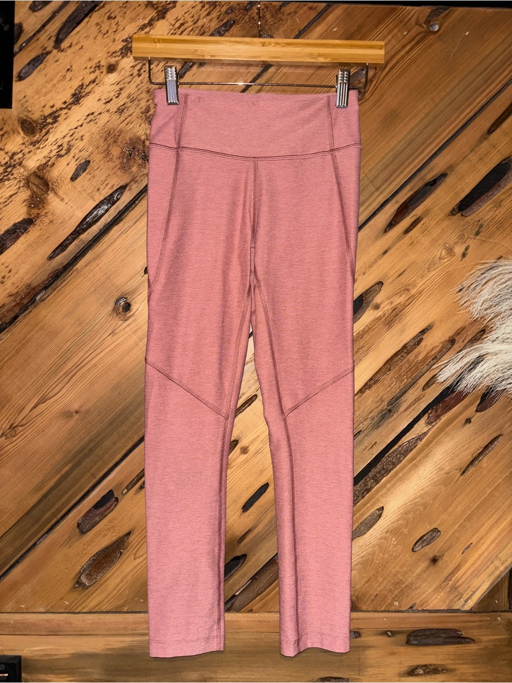 Outdoor Voices Rose High-Waist Leggings